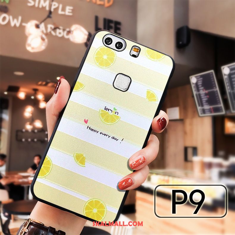 Huawei P9 Skal Mjuk Ungdom Silikon Mobil Telefon Röd Online