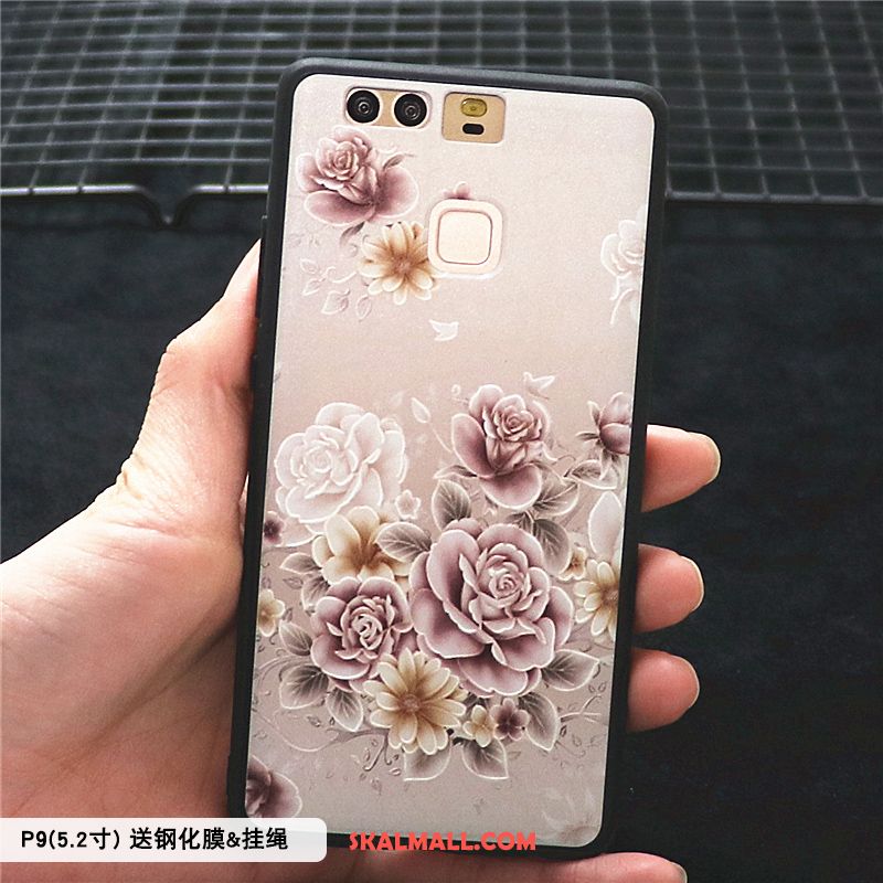 Huawei P9 Skal Mobil Telefon Personlighet Kinesisk Stil All Inclusive Nubuck Rea
