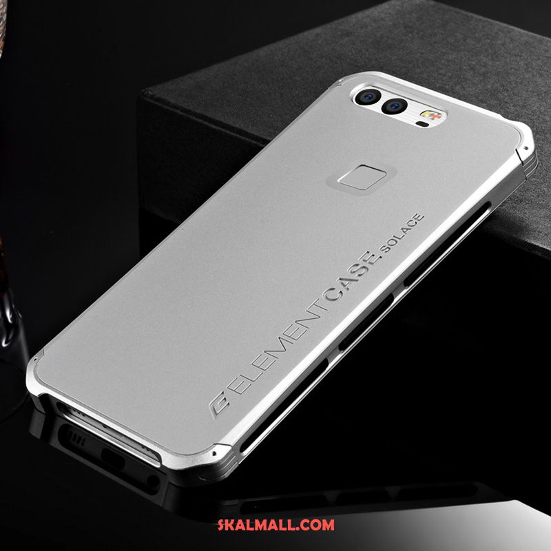 Huawei P9 Skal Silikon Skydd Mobil Telefon Frame Silver Billig