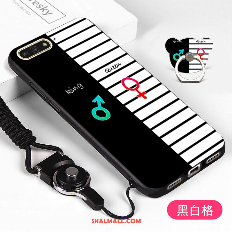 Huawei Y6 2018 Skal Silikon All Inclusive Mjuk Mobil Telefon Skärmskydd Film Fodral Billig