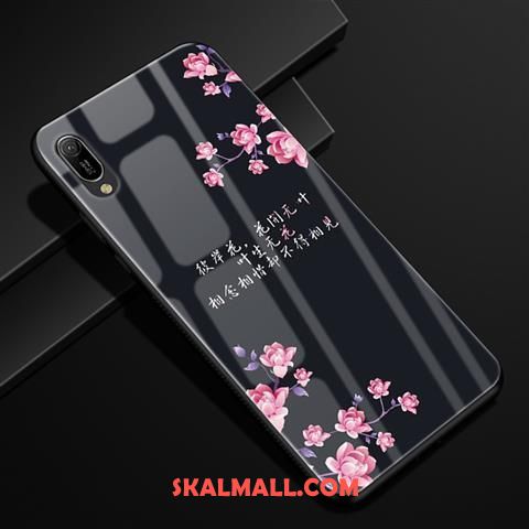 Huawei Y6 2019 Skal Kreativa Skydd Mobil Telefon Grön Glas Fodral Online