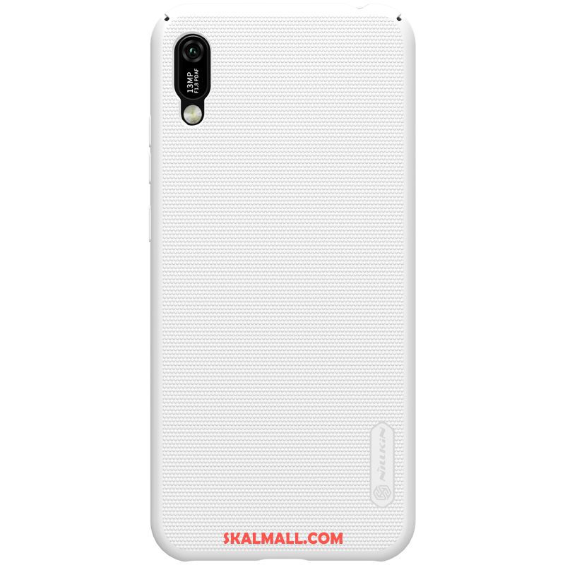 Huawei Y6 2019 Skal Nubuck Mobil Telefon Fallskydd Guld Röd Rea