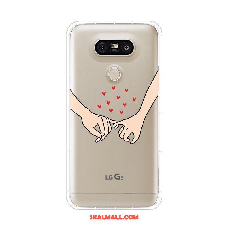 Lg G5 Skal Fallskydd Pratkvarn Mobil Telefon Silikon Mjuk Rea