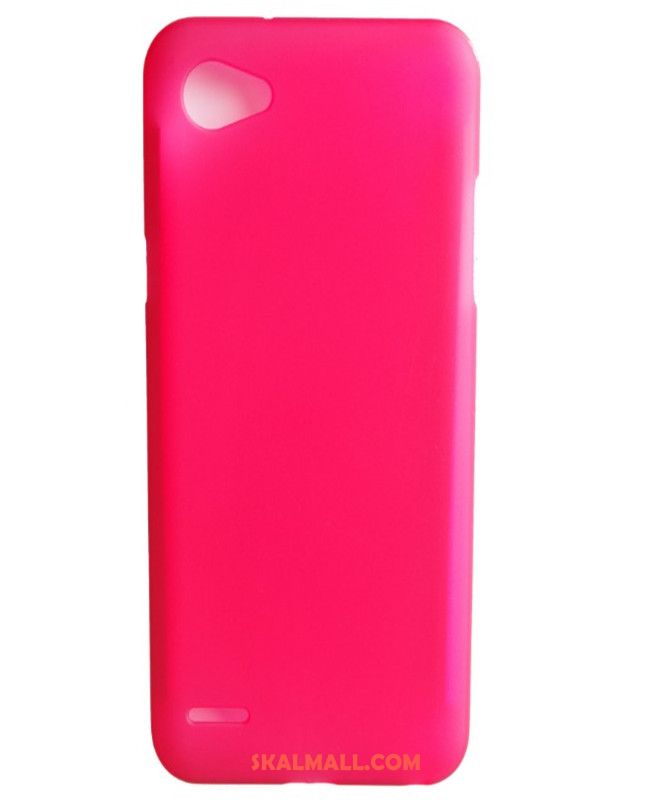 Lg Q6 Skal Mobil Telefon Mini Transparent Skydd Rosa Butik