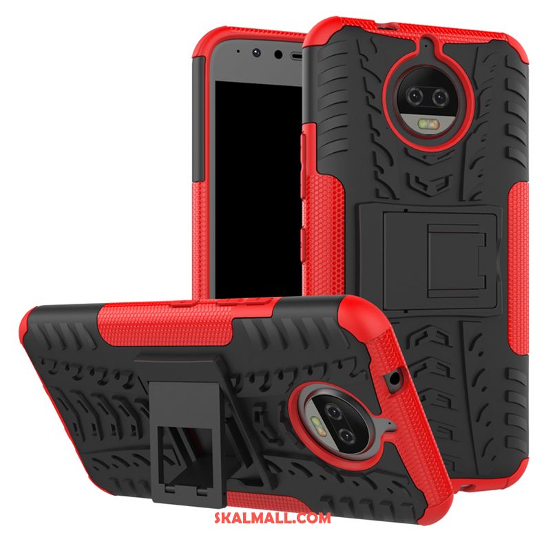 Moto G5s Plus Skal Mobil Telefon Skydd Tre Försvar Glidskydds Röd Köpa