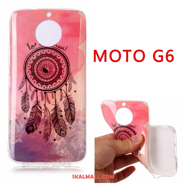 Moto G6 Skal Fallskydd Svart Mobil Telefon Mjuk Kreativa Online