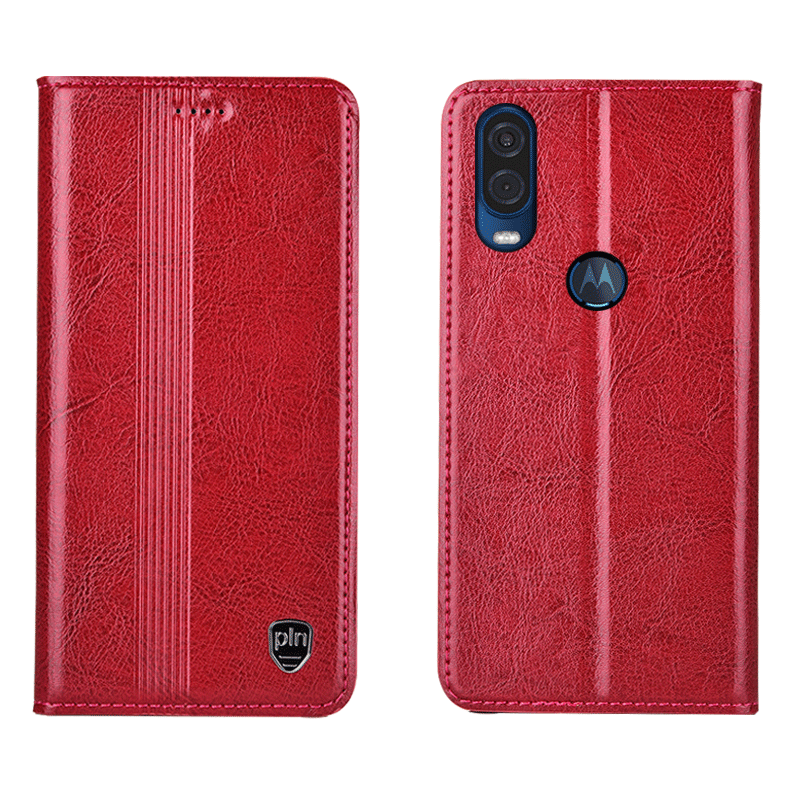 Motorola One Vision Skal Fallskydd Mobil Telefon All Inclusive Röd Köpa