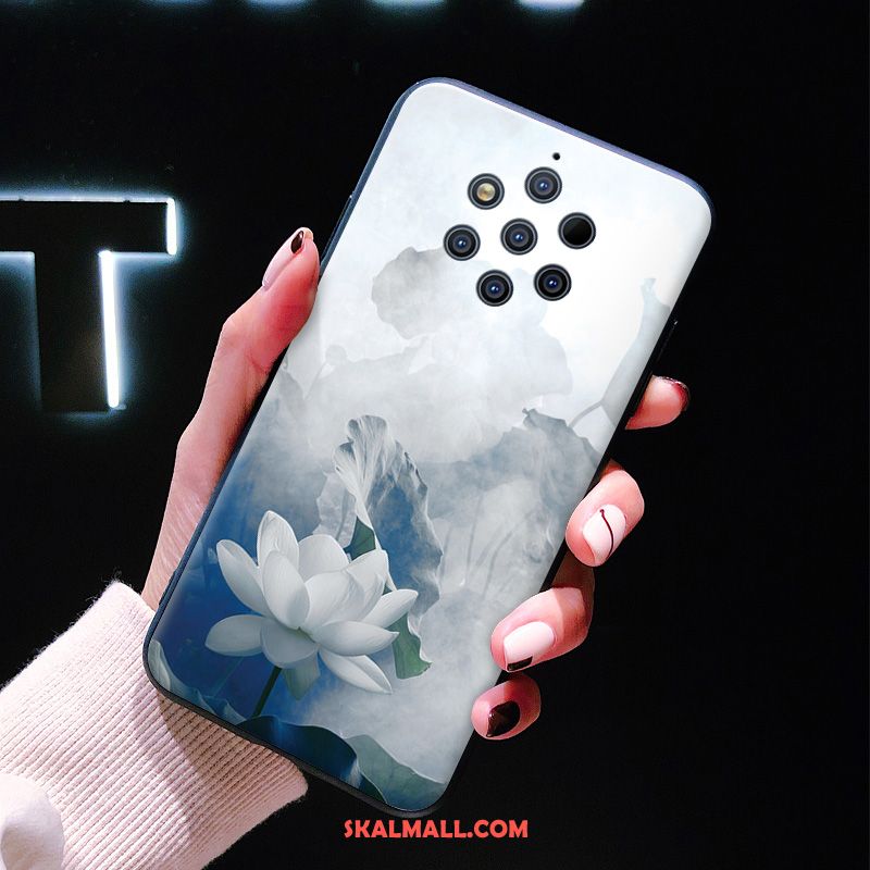 Nokia 9 Pureview Skal Blommor All Inclusive Vit Mobil Telefon Kinesisk Stil Fodral Köpa
