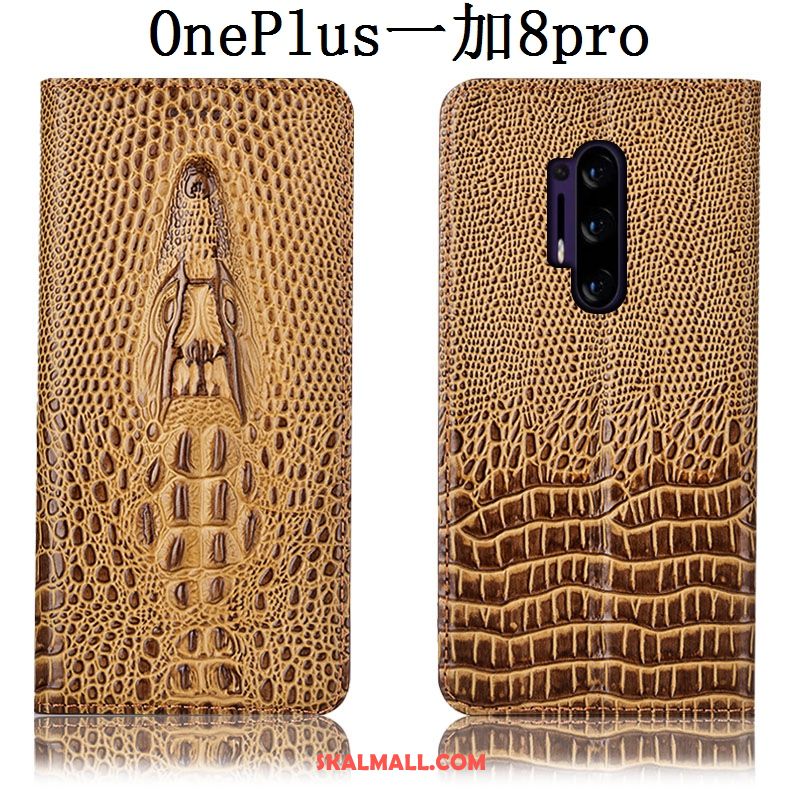 Oneplus 8 Pro Skal All Inclusive Fallskydd Läderfodral Mobil Telefon Täcka Fodral Billigt