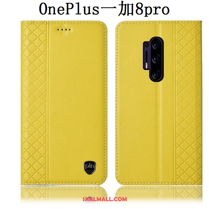 Oneplus 8 Pro Skal Täcka Mobil Telefon Skydd Läderfodral All Inclusive Fodral Till Salu