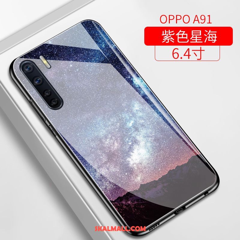 Oppo A91 Skal Mjuk Spegel Par All Inclusive Mobil Telefon Fodral Butik