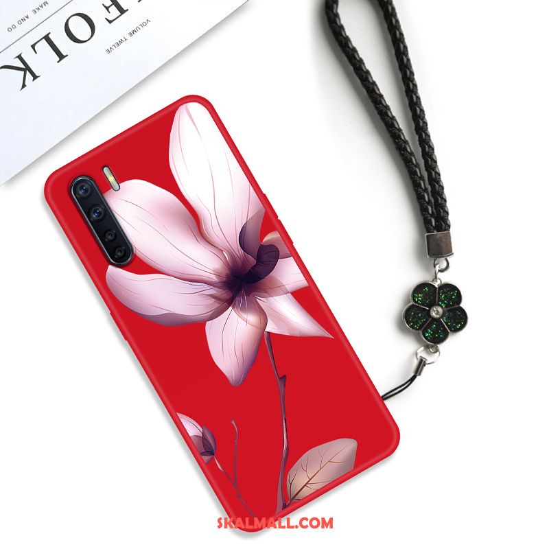 Oppo A91 Skal Silikon Målade Kinesisk Stil Blommor Personlighet Online