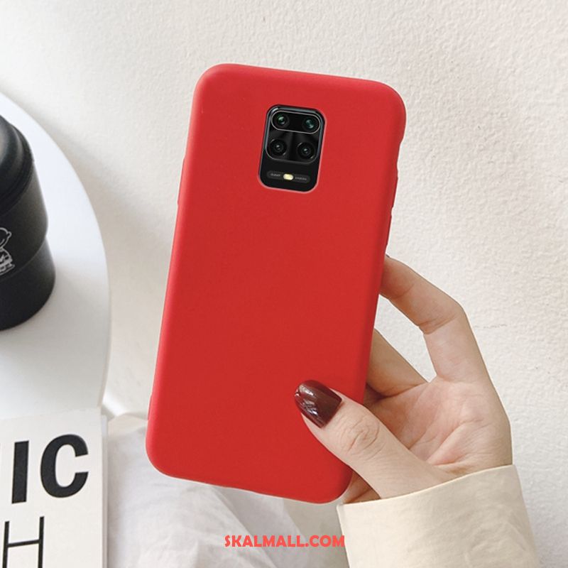Redmi Note 9 Pro Skal Enkel All Inclusive Mode Röd Lätt Och Tunt Fodral Billigt