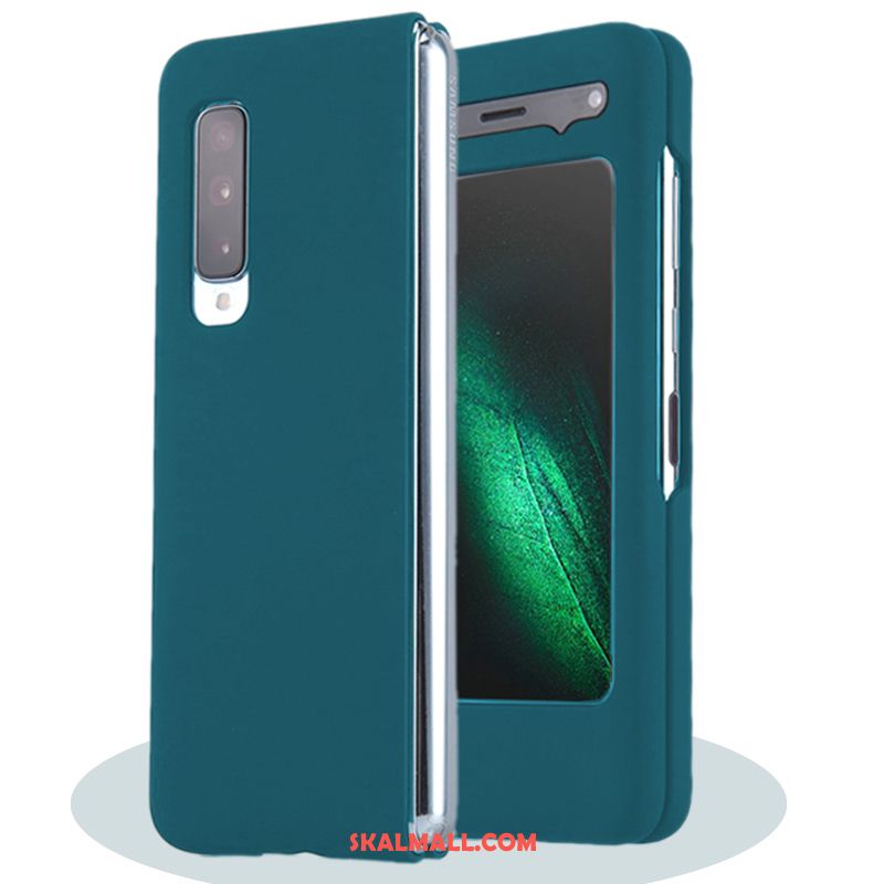 Samsung Fold Skal Purpur Nubuck Slim Stjärna Mobil Telefon Fodral Till Salu