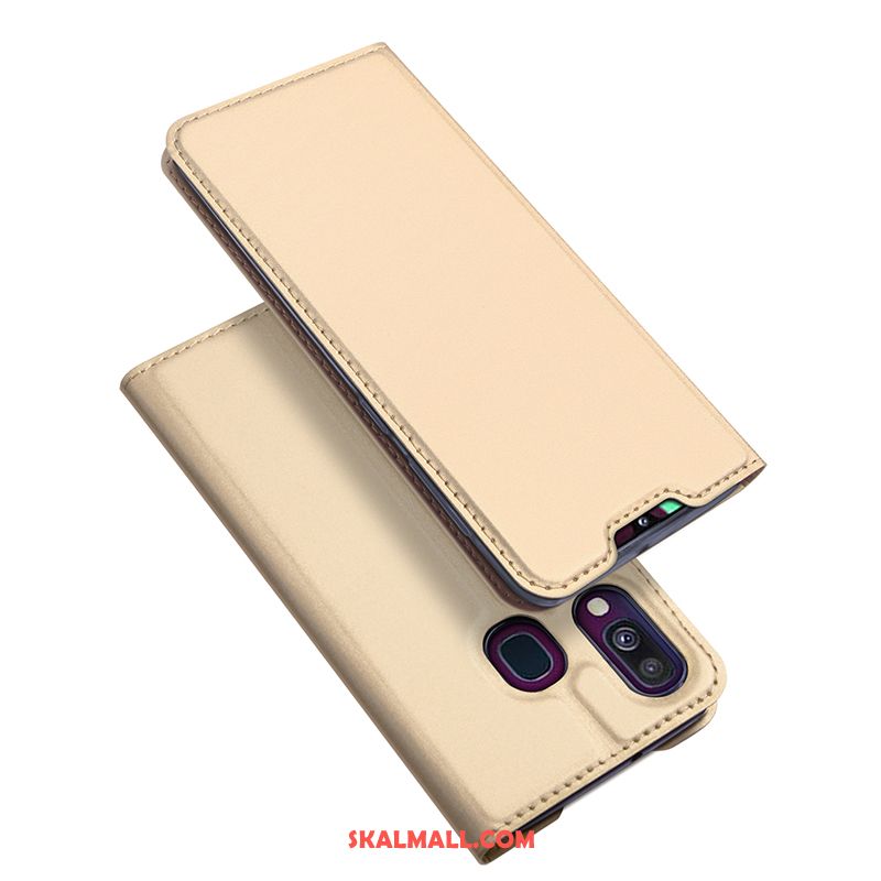 Samsung Galaxy A40 Skal Silikon Kort Stjärna Skydd Mobil Telefon Rea