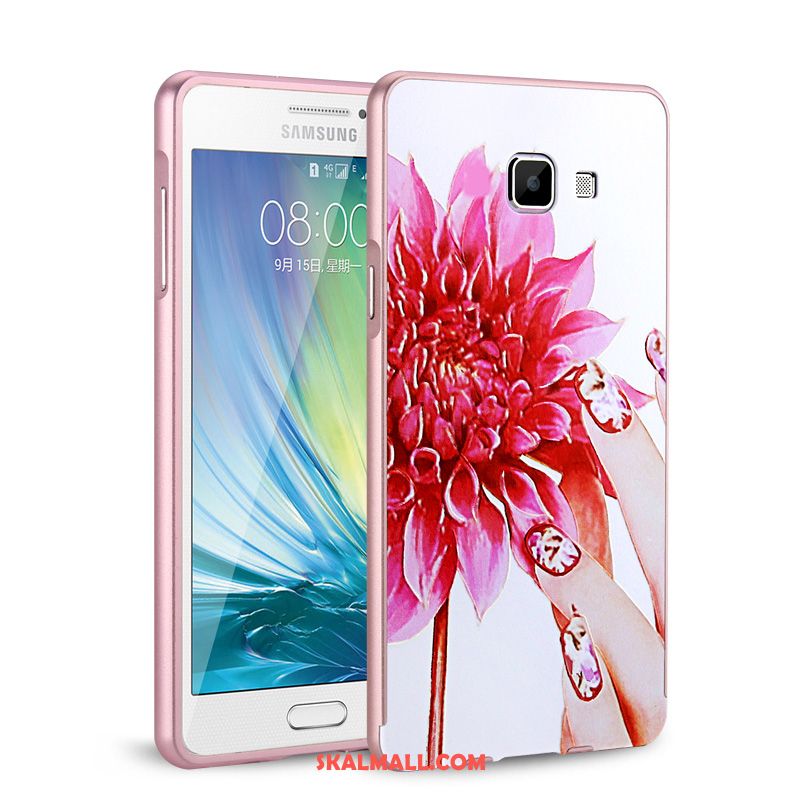 Samsung Galaxy A5 2016 Skal Metall Mobil Telefon Svart Spegel Frame Online