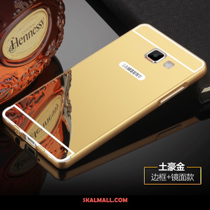 Samsung Galaxy A5 2016 Skal Metall Spegel Rosa Guld Mobil Telefon Stjärna Fodral Online