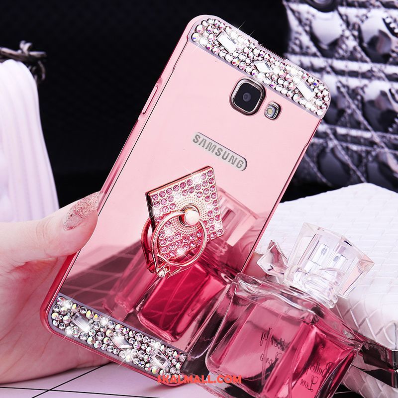 Samsung Galaxy A5 2016 Skal Strass Rosa Mobil Telefon Frame Stjärna Billiga