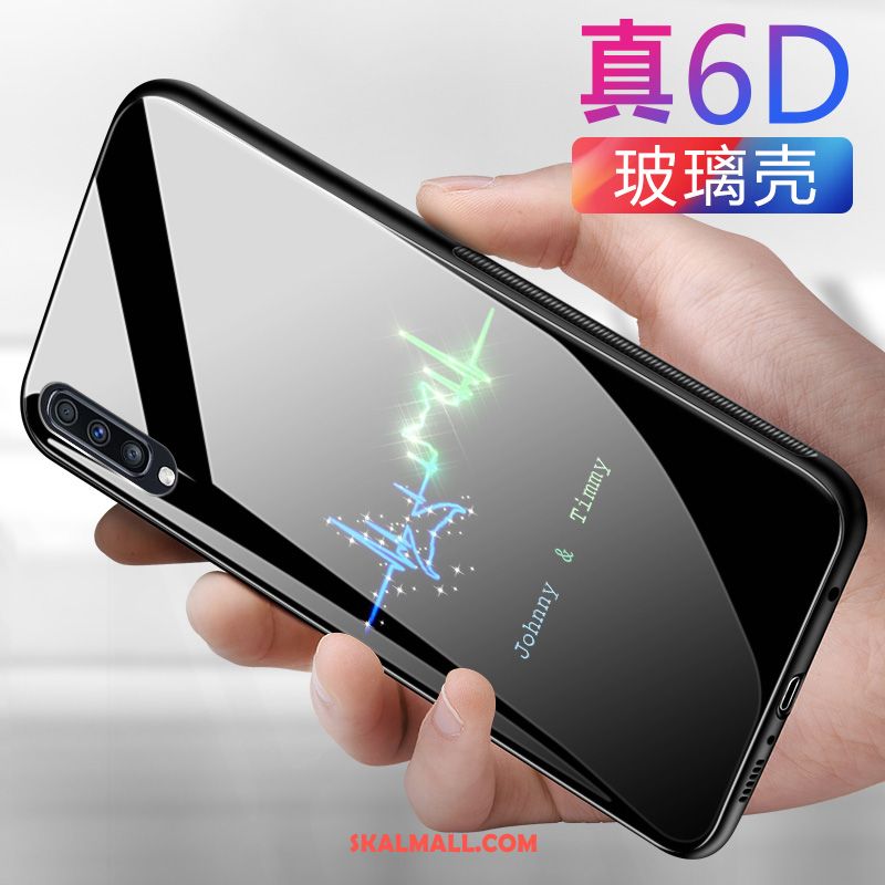 Samsung Galaxy A50 Skal Mobil Telefon Enkel Trend Varumärke Glas Glidskydds Rabatt