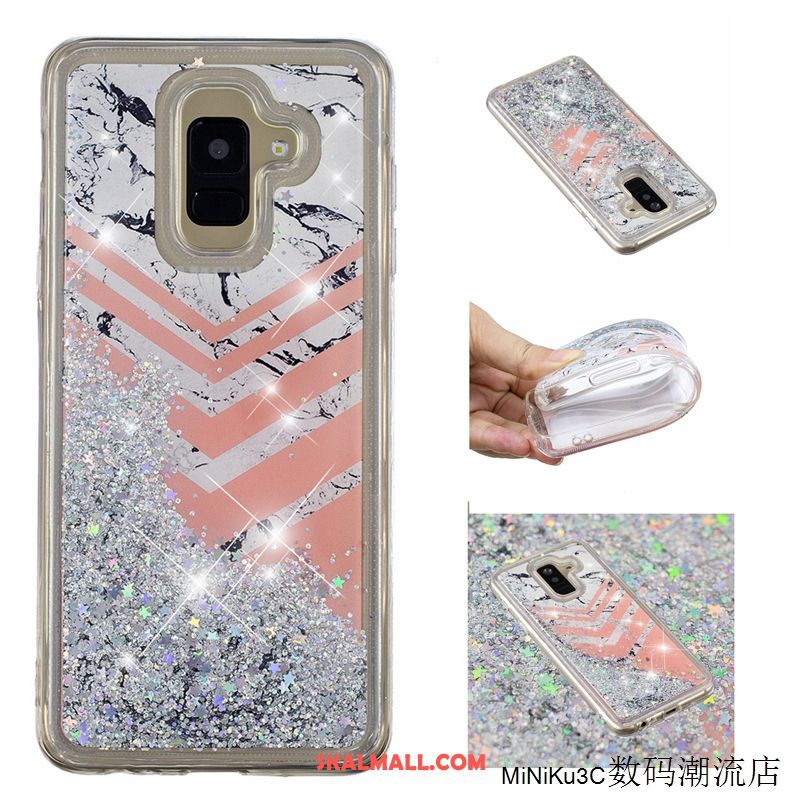 Samsung Galaxy A6 Skal Fallskydd Trend Mobil Telefon Purpur Pulver Köpa