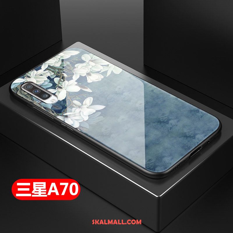 Samsung Galaxy A70 Skal Mobil Telefon Konst All Inclusive Glas Hård Fodral Butik