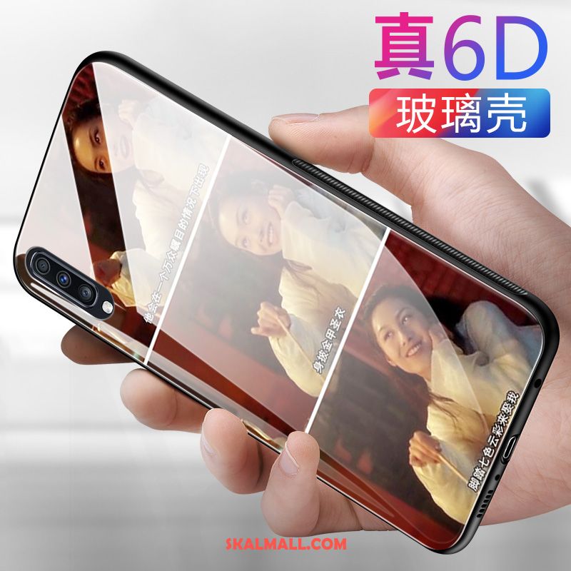 Samsung Galaxy A70 Skal Skydd Stor Personlighet Röd Mjuk Fodral Rea