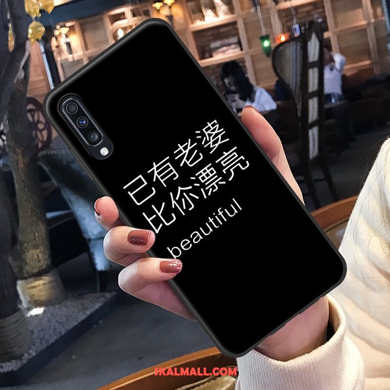 Samsung Galaxy A70s Skal Mobil Telefon Röd Stjärna Mjuk Kreativa Fodral Billig