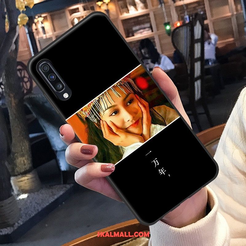 Samsung Galaxy A70s Skal Mobil Telefon Röd Stjärna Mjuk Kreativa Fodral Billig