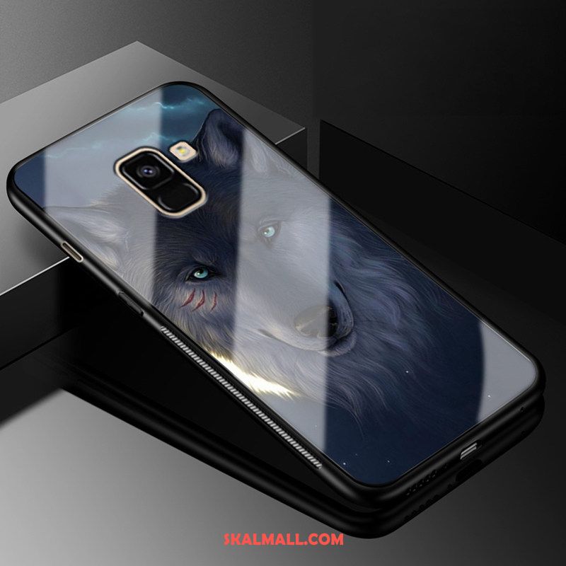 Samsung Galaxy A8 2018 Skal Skydd Mobil Telefon Glas Personlighet Stjärna Billigt