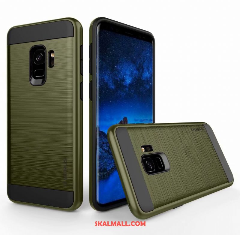 Samsung Galaxy A8 2018 Skal Stjärna Grön Skydd Silke Mobil Telefon Fodral Billigt