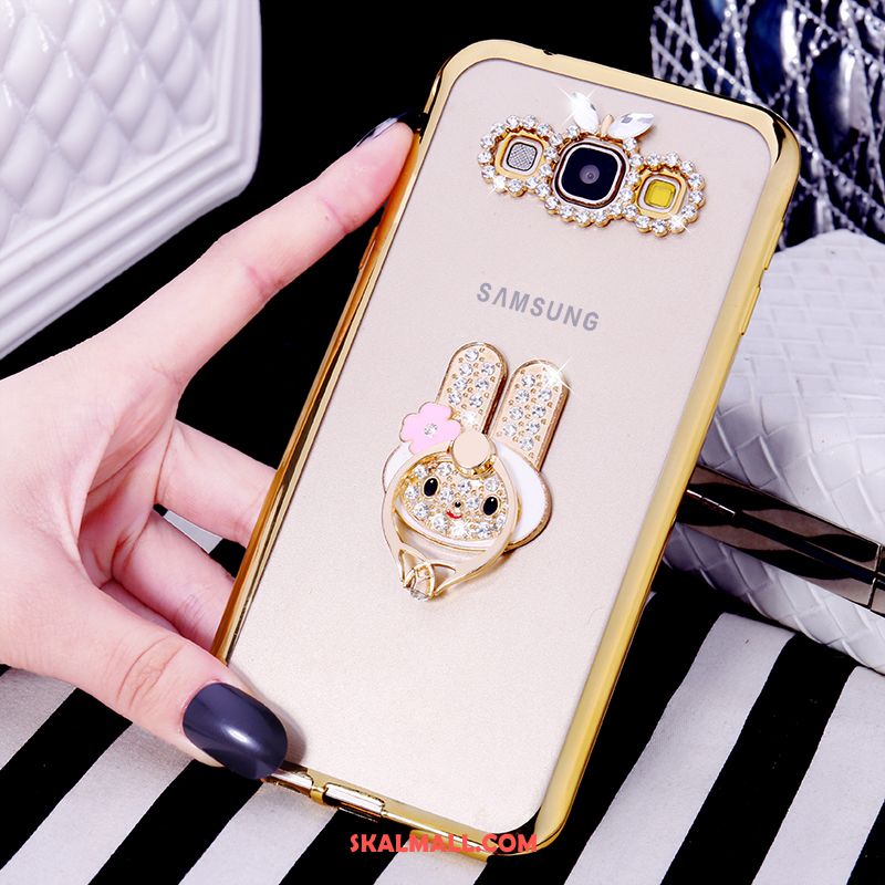 Samsung Galaxy A8 Skal Mjuk Silikon Purpur Mobil Telefon Stjärna Billigt