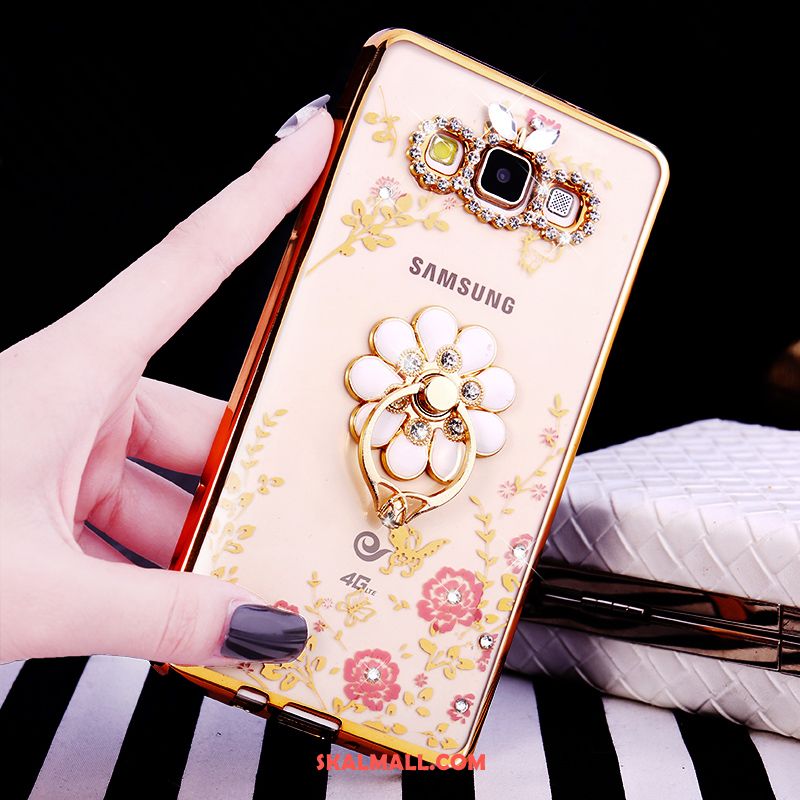 Samsung Galaxy A8 Skal Skydd Mobil Telefon Lyxiga Silikon Rosa Guld Köpa