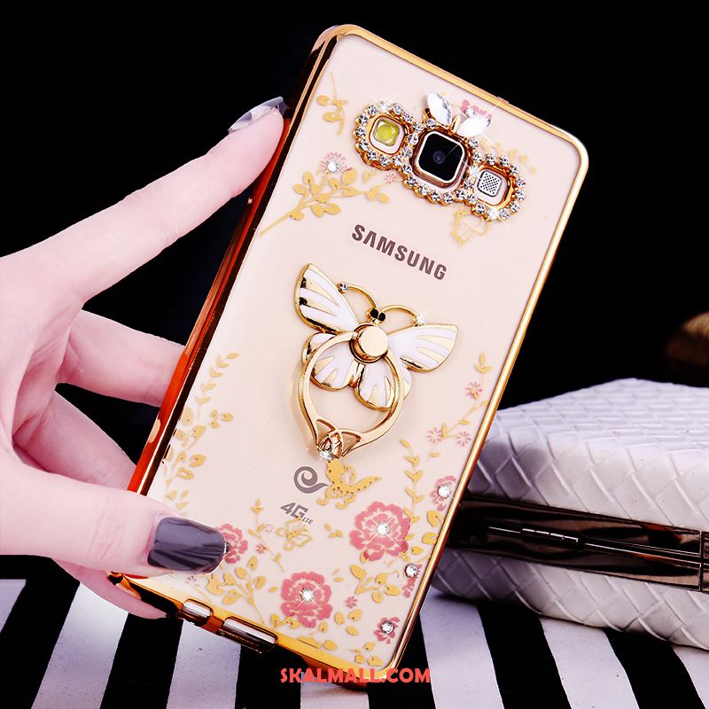 Samsung Galaxy A8 Skal Skydd Mobil Telefon Lyxiga Silikon Rosa Guld Köpa