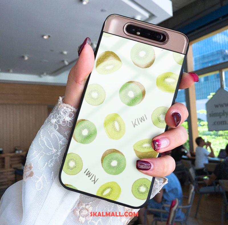 Samsung Galaxy A80 Skal Mjuk Liten Stjärna Glas Pulver Rea