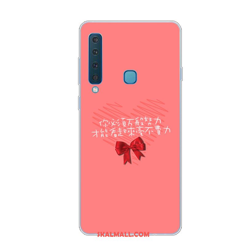 Samsung Galaxy A9 2018 Skal Kreativa All Inclusive Rosa Net Red Silikon Rea