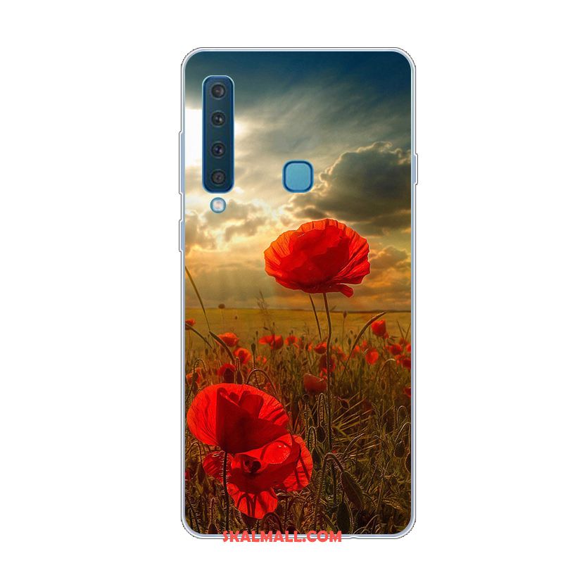 Samsung Galaxy A9 2018 Skal Kreativa Vacker Röd Fallskydd Mobil Telefon Online