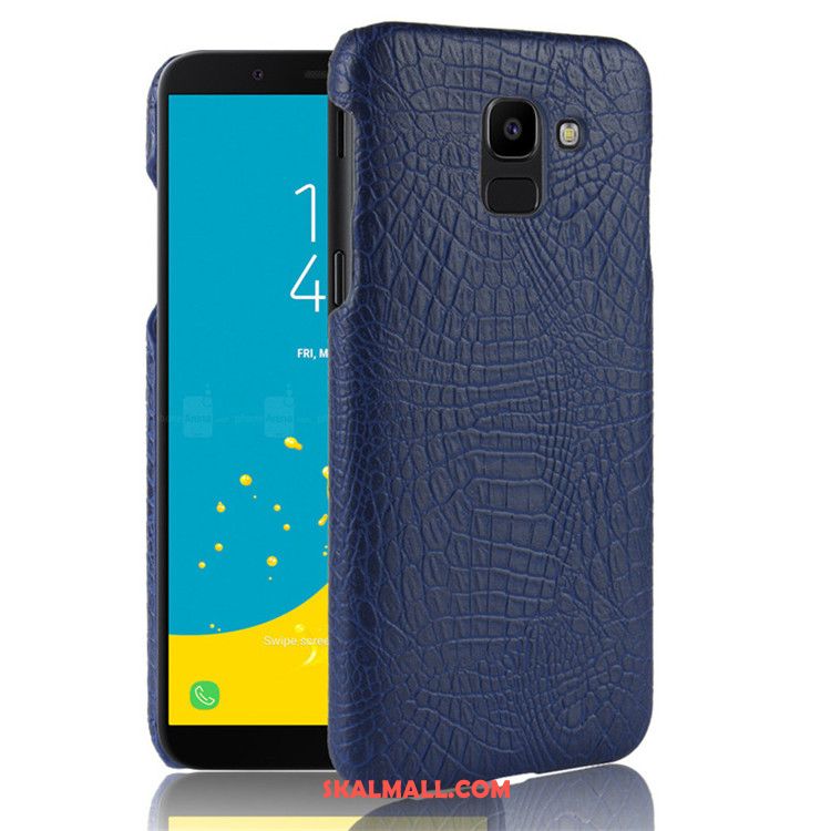 Samsung Galaxy J6 Skal Nubuck Skydd Hård Mobil Telefon Grön Billiga
