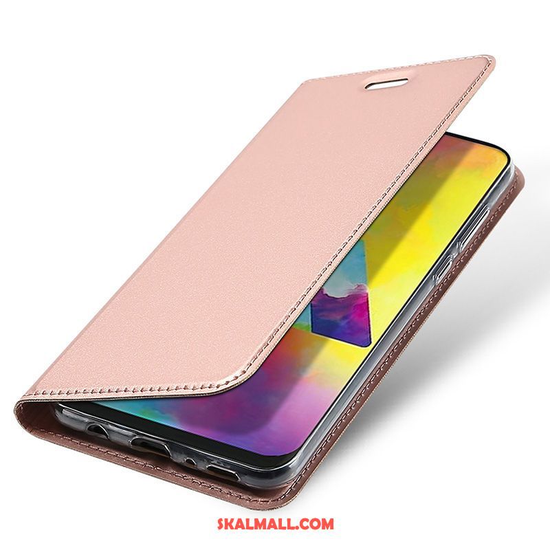 Samsung Galaxy M20 Skal Mobil Telefon Rosa Guld Härdning Stjärna Skärmskydd Film Fodral På Nätet
