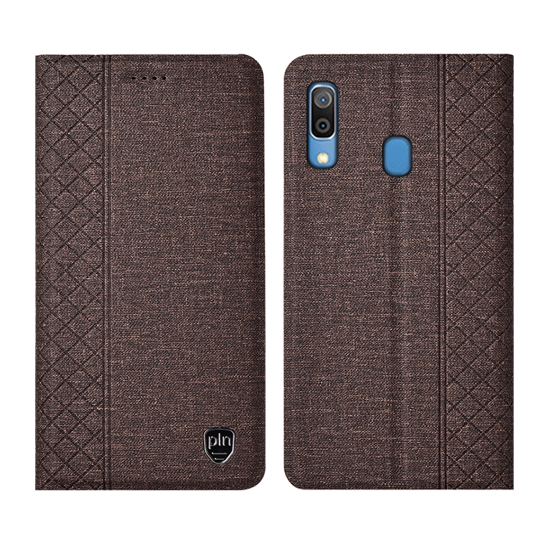 Samsung Galaxy M20 Skal Skydd Mobil Telefon All Inclusive Clamshell Blå På Rea