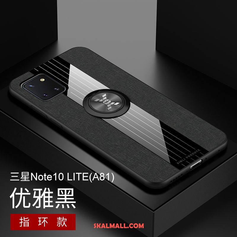Samsung Galaxy Note 10 Lite Skal Skydd Grå Glidskydds Pu Mode Till Salu