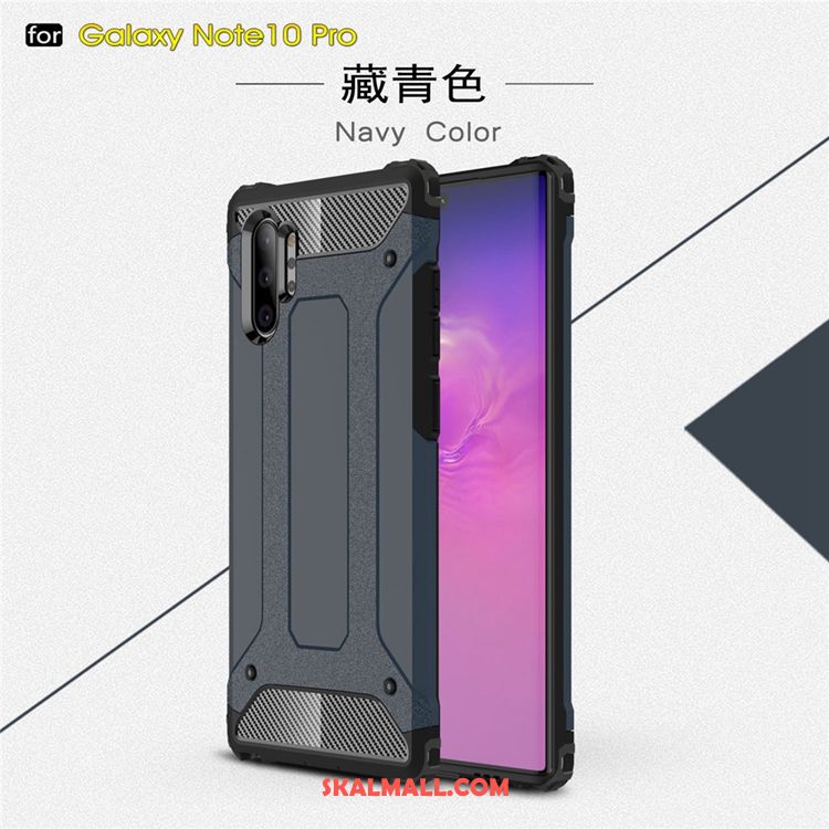 Samsung Galaxy Note 10+ Skal Pu Mobil Telefon Silikon Fallskydd All Inclusive Köpa
