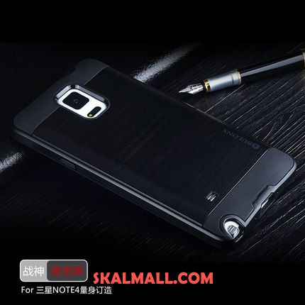 Samsung Galaxy Note 4 Skal Grå Mjuk Skydd Mobil Telefon Silikon Fodral Billiga