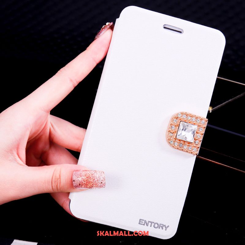 Samsung Galaxy Note 4 Skal Skydd Läderfodral Mobil Telefon Rosa Fallskydd Butik