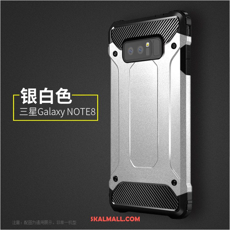 Samsung Galaxy Note 8 Skal Silikon Grå All Inclusive Mjuk Mobil Telefon På Nätet