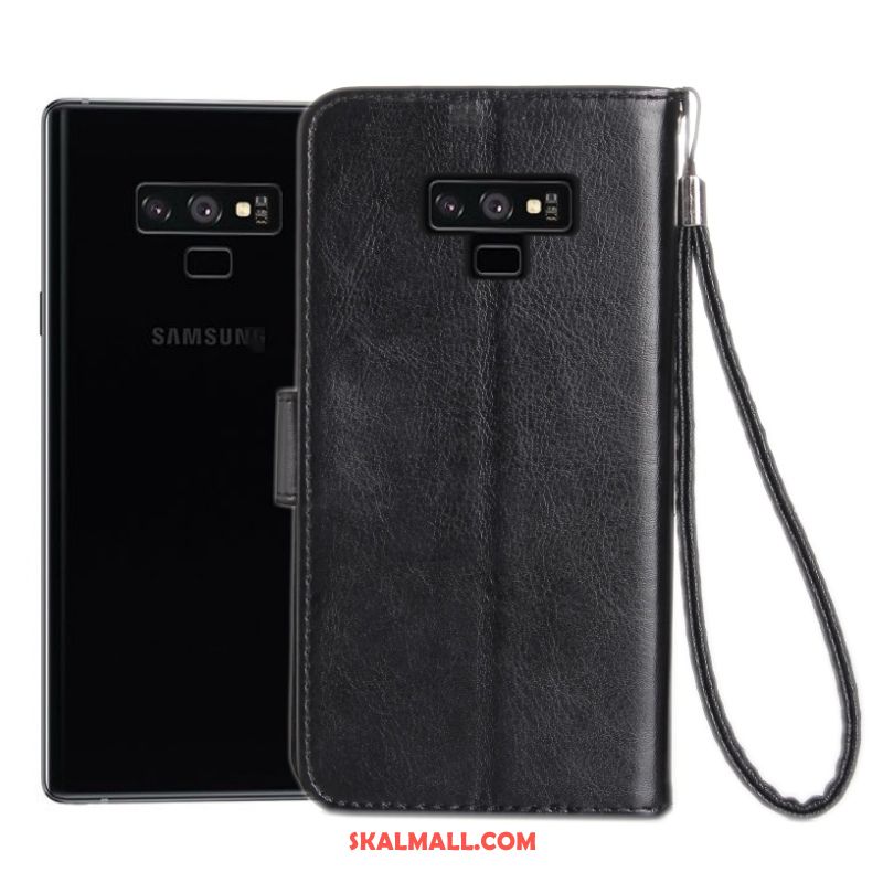 Samsung Galaxy Note 9 Skal Fallskydd Täcka All Inclusive Mobil Telefon Läderfodral Fodral Rea