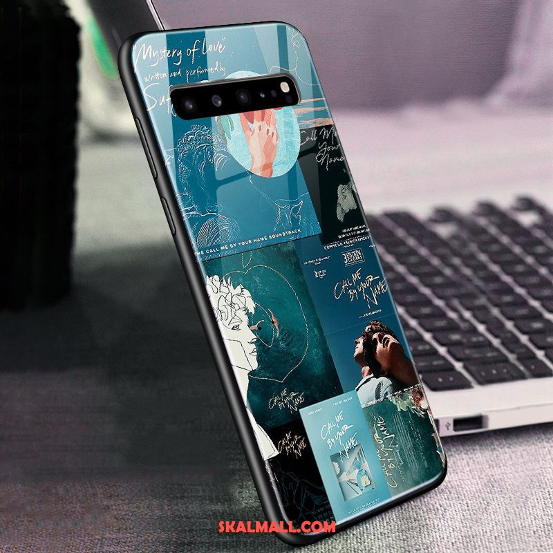 Samsung Galaxy S10 5g Skal Grön Mobil Telefon Stjärna All Inclusive Glas Köpa