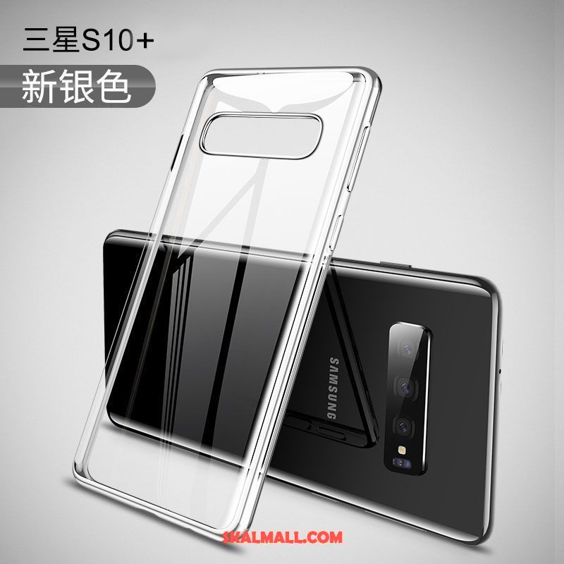 Samsung Galaxy S10+ Skal Silikon Högt Utbud Transparent Mobil Telefon Slim Rabatt