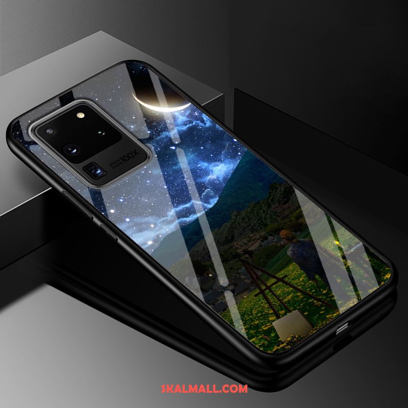 Samsung Galaxy S20 Ultra Skal Skydd Purpur Glas Mobil Telefon Stjärna Fodral Online
