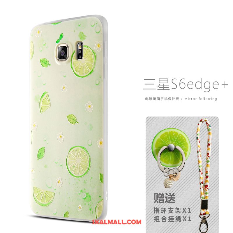 Samsung Galaxy S6 Edge Skal Citron Kyla Mobil Telefon Nubuck Stjärna På Nätet