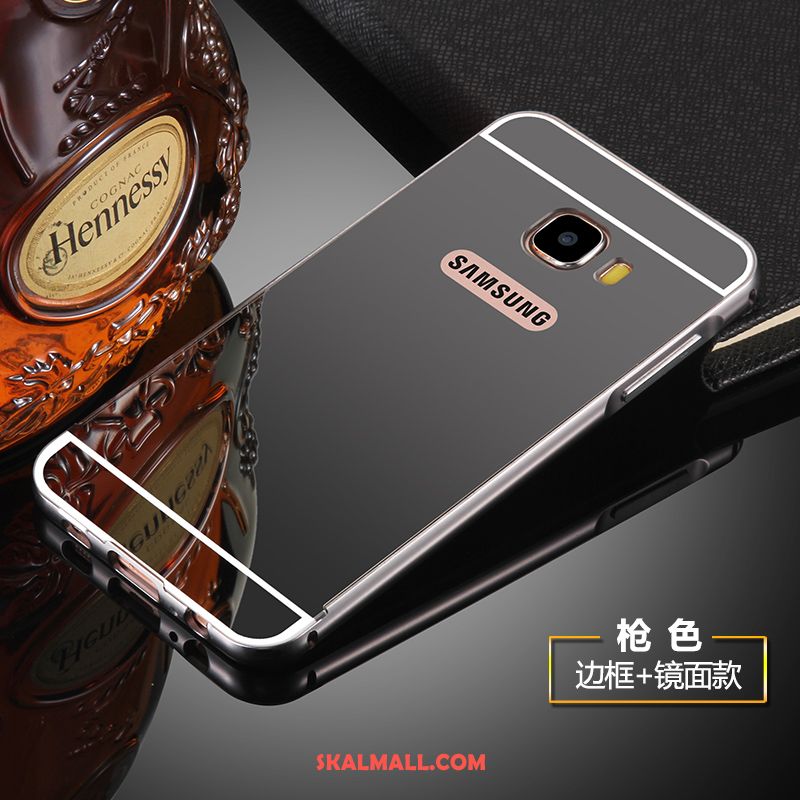 Samsung Galaxy S6 Skal Frame Metall Svart Mobil Telefon Stjärna Billigt